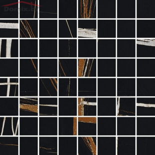 Плитка Italon Шарм Делюкс Сахара Нуар люкс мозаика (29,2x29,2)